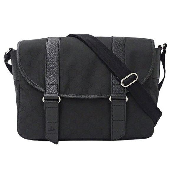 GUCCI Bags for Women and Men Shoulder GG Nylon Black 374423 - Picture 2 of 11